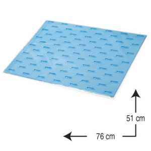 PAPEL DE SEDA SADIPAL 75 X 50 CM. 26 H. AZUL PÁLIDO REF. 11130