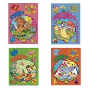 CUENTO CLÁSICO CON PEGATINAS REF. 1501-5127