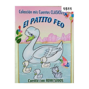 CUENTOS CLÁSICO PARA COLOREAR COLECCIÓN CON PEGATINAS REF. 1511