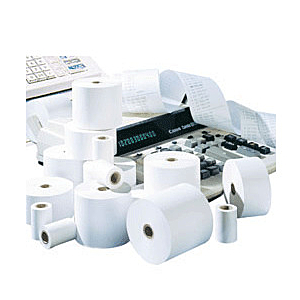 ROLLO PAPEL AUTOCOPIATIVO 2H PARA CALCULADORA Y REGISTRADORA 74 X 65 MM.