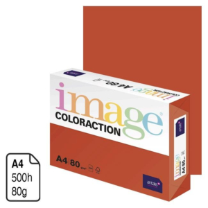PAPEL ANTALIS IMAGE COLORACTION ROJO TEJA A4 80 G. 500 H. REF. LONDON