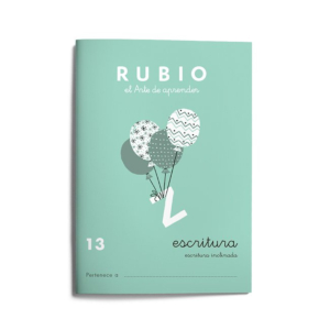 CUADERNO RUBIO A5 CALIGRAFÍA 13