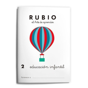CUADERNO RUBIO A5 EDUCACIÓN INFANTIL 2 MEDIOS DE TRANSPORTE