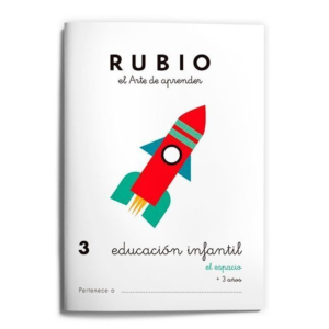 CUADERNO RUBIO A5 EDUCACIÓN INFANTIL 3 EL ESPACIO