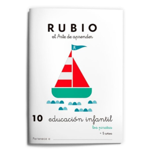 CUADERNO RUBIO A5 EDUCACIÓN INFANTIL 10 LOS PIRATAS