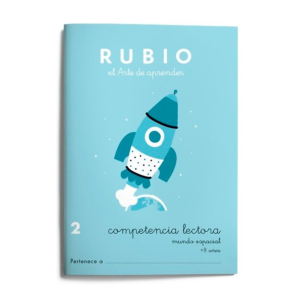 CUADERNO RUBIO A5 COMPETENCIA LECTORA 2 MUNDO ESPACIAL