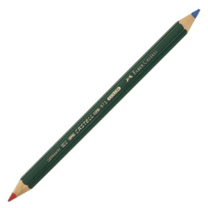 LÁPICES GRUESOS FABER CASTELL CASTELL COLOR AZUL/ROJO 12 UNID. REF. 117500