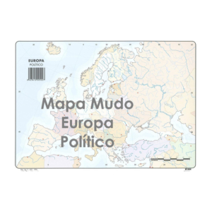 MAPAS MUDOS EUROPA POLÍTICO REF. 2