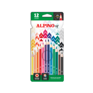LÁPICES DE COLORES ALPINO UP 12 COLORES SURTIDOS