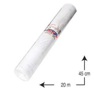 ROLLO DE PLÁSTICO ADHESIVO AIRONFIX 0,45 X 20 M. TRANSPARENTE
