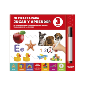 MI PIZARRA PARA JUGAR Y APRENDER IMAGILAND 3 AÑOS                                                   