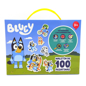 MALETÍN IMAGILAND 100 PEGATINAS BLUEY                                                               