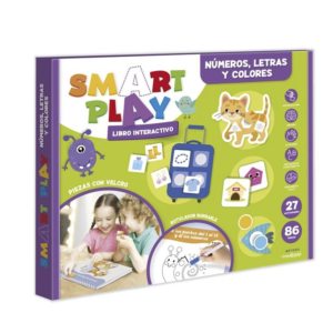 LIBREO EDUCATIVO IMAGILAND SMART PLAY NÚMEROS, LETRAS Y COLORES                                     