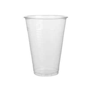 VASO DE PLÁSTICO TRANSPARENTE 200 CC REUTILIZABLE