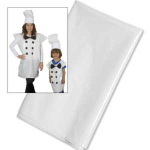BOLSAS DE PLÁSTICO PARA DISFRAZ 65 X 90 CM. BLANCO
