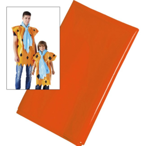 BOLSAS DE PLÁSTICO PARA DISFRAZ 65 X 90 CM. NARANJA