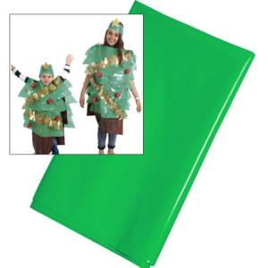 BOLSAS DE PLÁSTICO PARA DISFRAZ 65 X 90 CM. VERDE