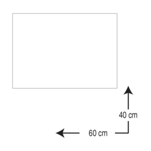 GOMA EVA CAMPUS UNIVERSITY 40 X 60 CM. 2 MM. BLANCO REF. 630469