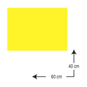 GOMA EVA CAMPUS UNIVERSITY 40 X 60 CM. 2 MM. AMARILLO REF. 630468