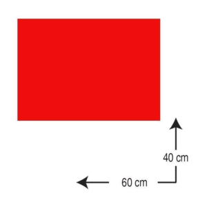 GOMA EVA CAMPUS UNIVERSITY 40 X 60 CM. 2 MM. ROJO REF. 630464