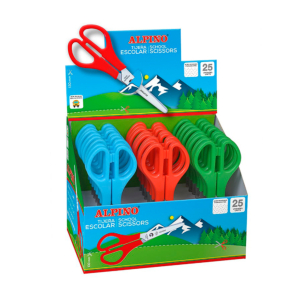 TIJERA ESCOLAR ALPINO 5" 13 CMS REF. PT-0013