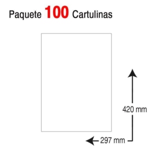 CARTULINA A3 BLANCA