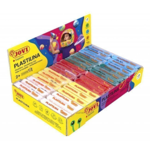 PLASTILINA JOVI 50 G. 30 UNID. COLORES BÁSICOS REF. 70-B-30