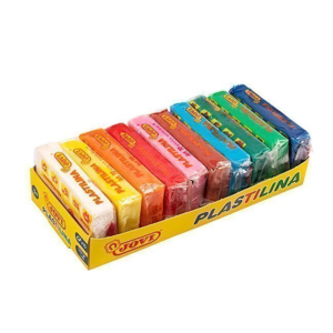 PLASTILINA JOVI 50 G. 10 UNID. COLORES SURTIDOS REF. 70/10S