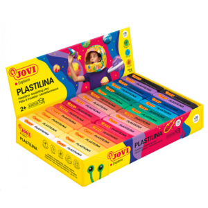 PLASTILINA JOVI 50 G. 30 UNID. COLORES SURTIDOS REF. 70-30