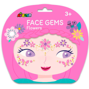 PEGATINAS FACIALES GEMAS AVENIR FLORES                                                              