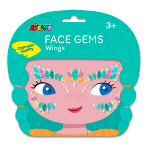 PEGATINAS FACIALES GEMAS AVENIR PLUMA                                                               