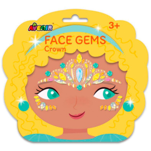 PEGATINAS FACIALES GEMAS AVENIR CORONA                                                              