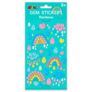 PEGATINAS GEMAS AVENIR ARCOIRIS                                                                     
