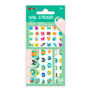 PEGATINAS PARA UÑAS AVENIR ANIMALES GLITTER                                                         