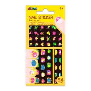 PEGATINAS PARA UÑAS AVENIR GALLETAS FLUORESCENTES                                                   