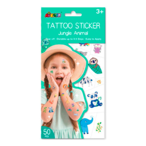 TATUAJES CORPORALES TEMPORALES AVENIR SELVA PLATEADO                                                