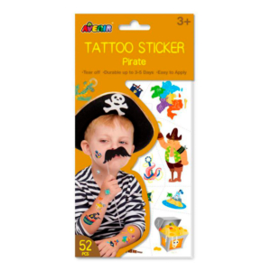 TATUAJES CORPORALES TEMPORALES AVENIR PIRATA DORADO                                                 
