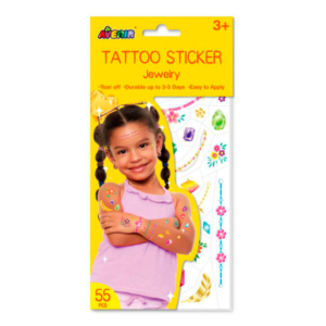 TATUAJES CORPORALES TEMPORALES AVENIR JOYAS DORADO                                                  