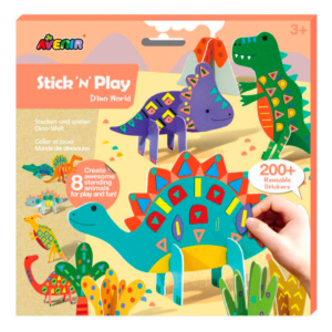 FIGURAS STICK 'N' PLAY AVENIR MUNDO DINOSAURIO                                                      