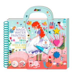 LIBRO DE DIBUJO PINTURA CON AGUA AVENIR CUENTOS DE HADAS                                            