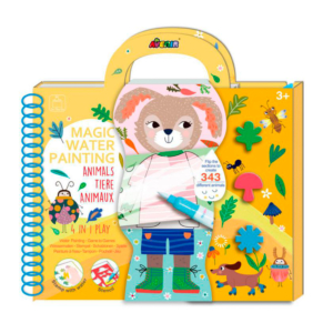 LIBRO DE DIBUJO PINTURA CON AGUA AVENIR ANIMALES                                                    