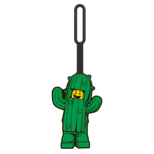 LLAVERO ETIQUETA EQUIPAJE LEGO CACTUS                                                               