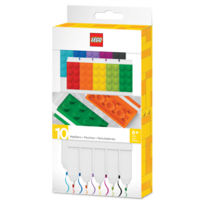 ROTULADORES LEGO COLORES SURTIDOS 10 UD.                                                            