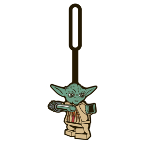 LLAVERO ETIQUETA EQUIPAJE LEGO BABY YODA                                                            