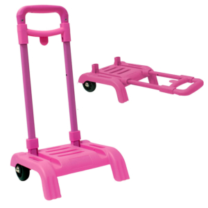 CARRITO ESCOLAR PLEGABLE CAMPUS ROSA PARA MOCHILAS REF. 685389