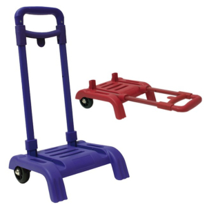 CARRITO ESCOLAR PLEGABLE CAMPUS VIOLETA PARA MOCHILAS REF. 685390