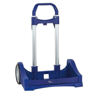 CARRITO PLEGABLE ESCOLAR AZUL PARA MOCHILAS REF. 641079205