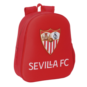 MOCHILA INFANTIL DISEÑO FRONTAL EN 3D SEVILLA F.C. REF. 622486890