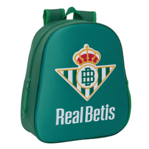 MOCHILA INFANTIL DISEÑO FRONTAL EN 3D REAL BETIS REF. 622485890