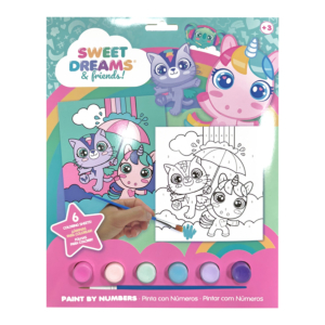 SET PARA PINTAR SWEET DREAMS & FRIENDS REF. KL11618